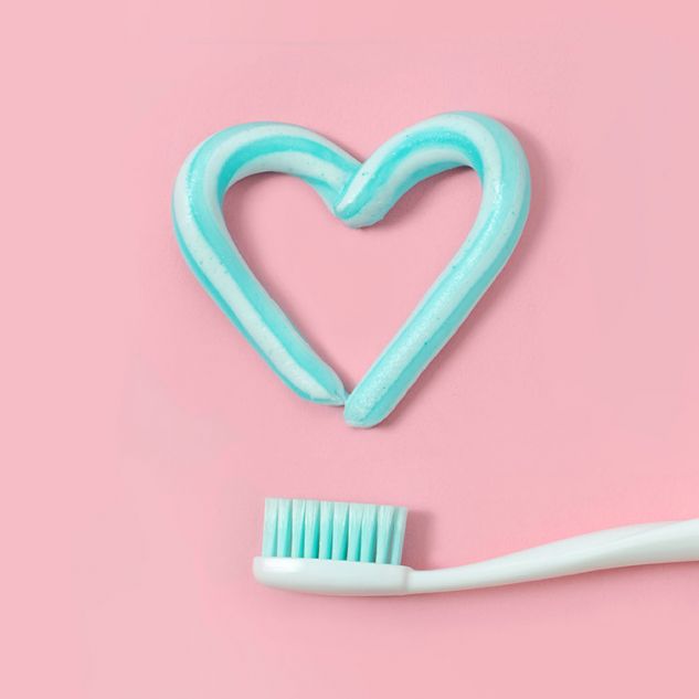 Toothbrush and toothpaste
