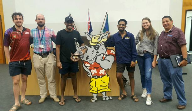 Club RHINO committee members with Prof Tarun Sen Gupta