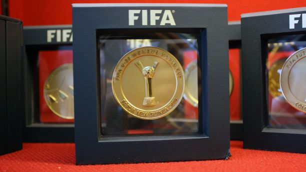 PNG Womens FIFA trophy 2016