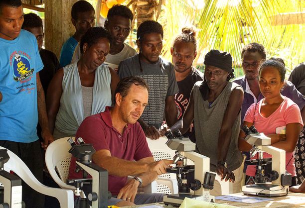 Associate Professor David MacLaren works directly with community