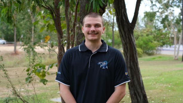Third-year JCU Pharmacy student Gage Ede
