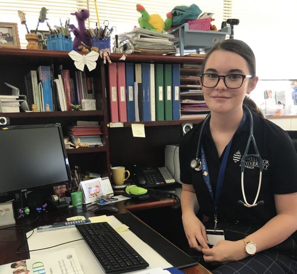 Jessica Storrar on placement