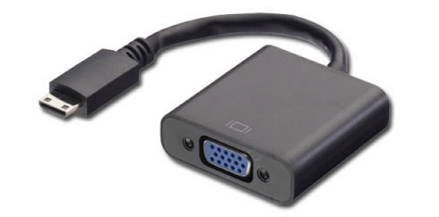 mini hdmi to vga adapter