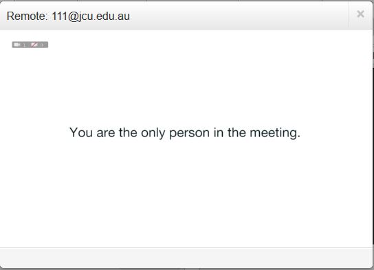 connection message. 