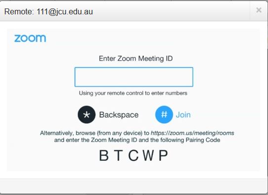 zoom prompt. 