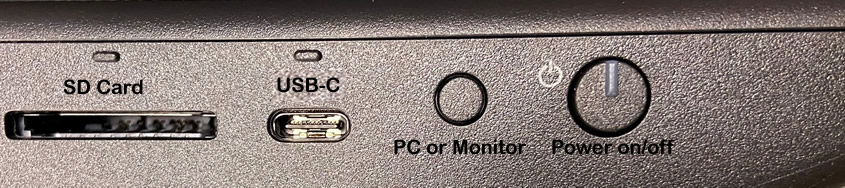 dell 7410 connection underneath