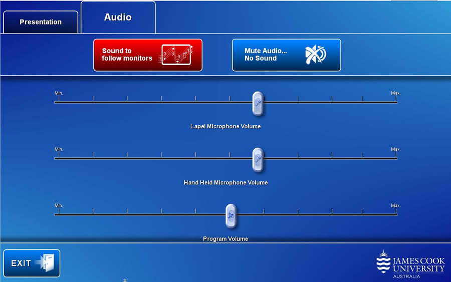 audio tab
